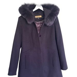 Sachi collection luxury purple jacket